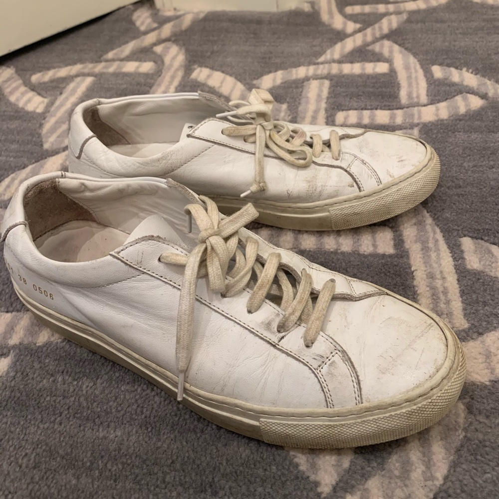White Common Projects size 38